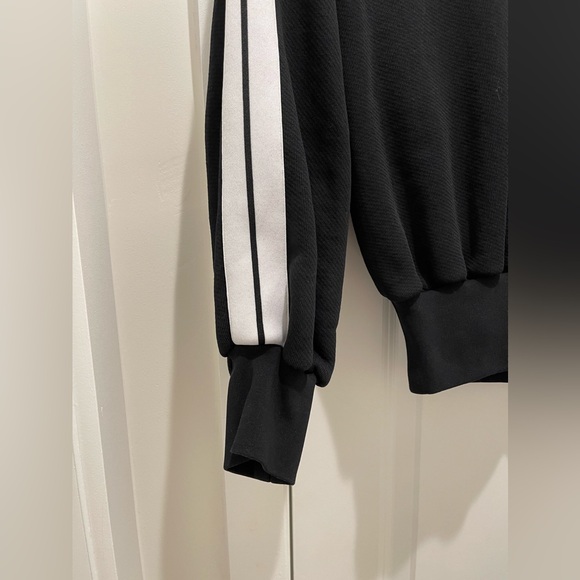 Palm Angels Logo Print Off-shoulder Sweatshirt Size Small Track Off Shoulder - Picture 6 of 16